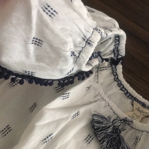 Lucky Brand Tulip Back Top Womens Size S - Picture 3 of 6